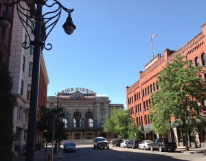Denver Union Station from the Oxford Hotel